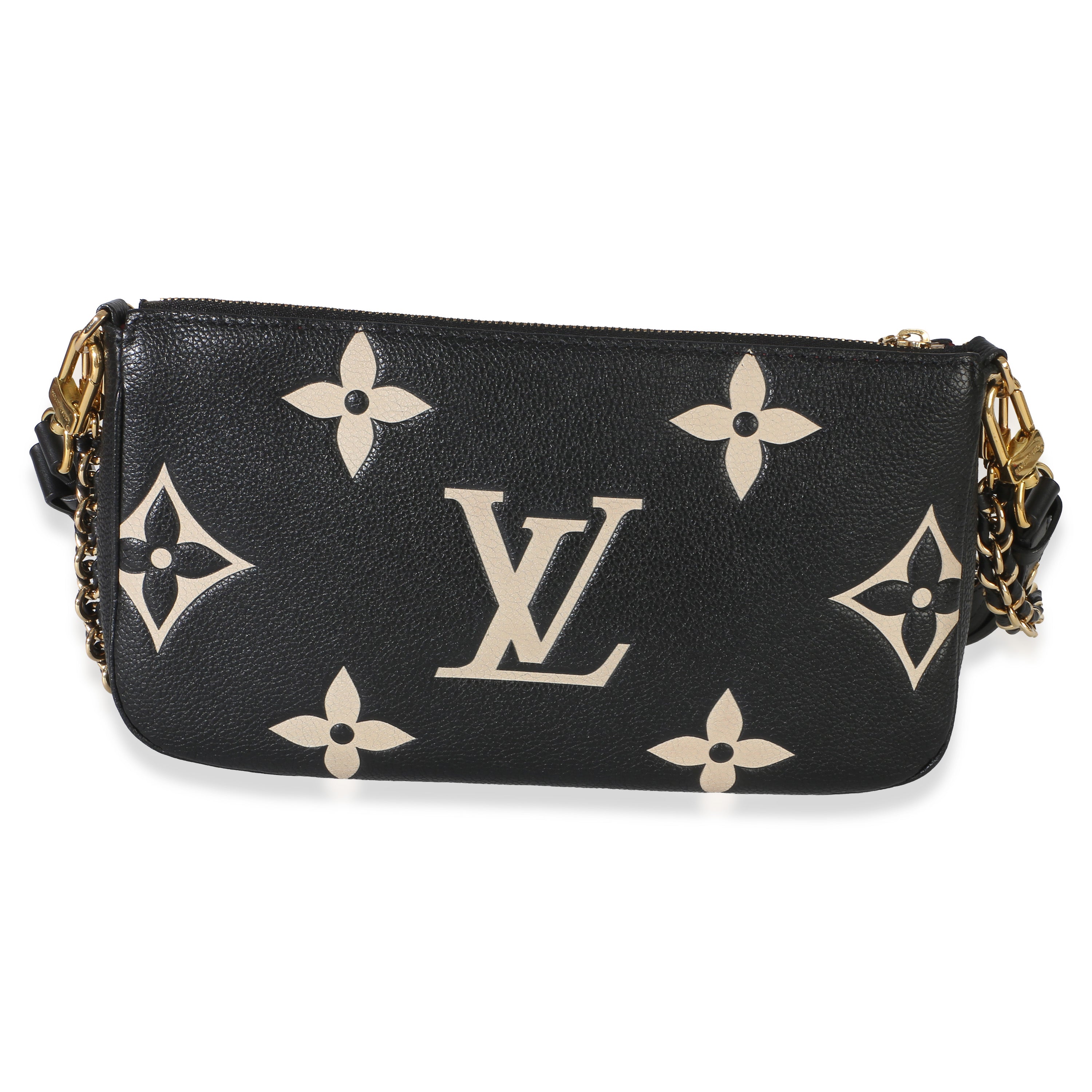 Beige Black Monogram Empreinte Multi Pochette Accessoires