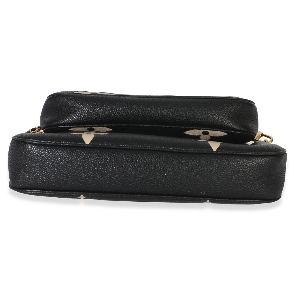 Beige Black Monogram Empreinte Multi Pochette Accessoires