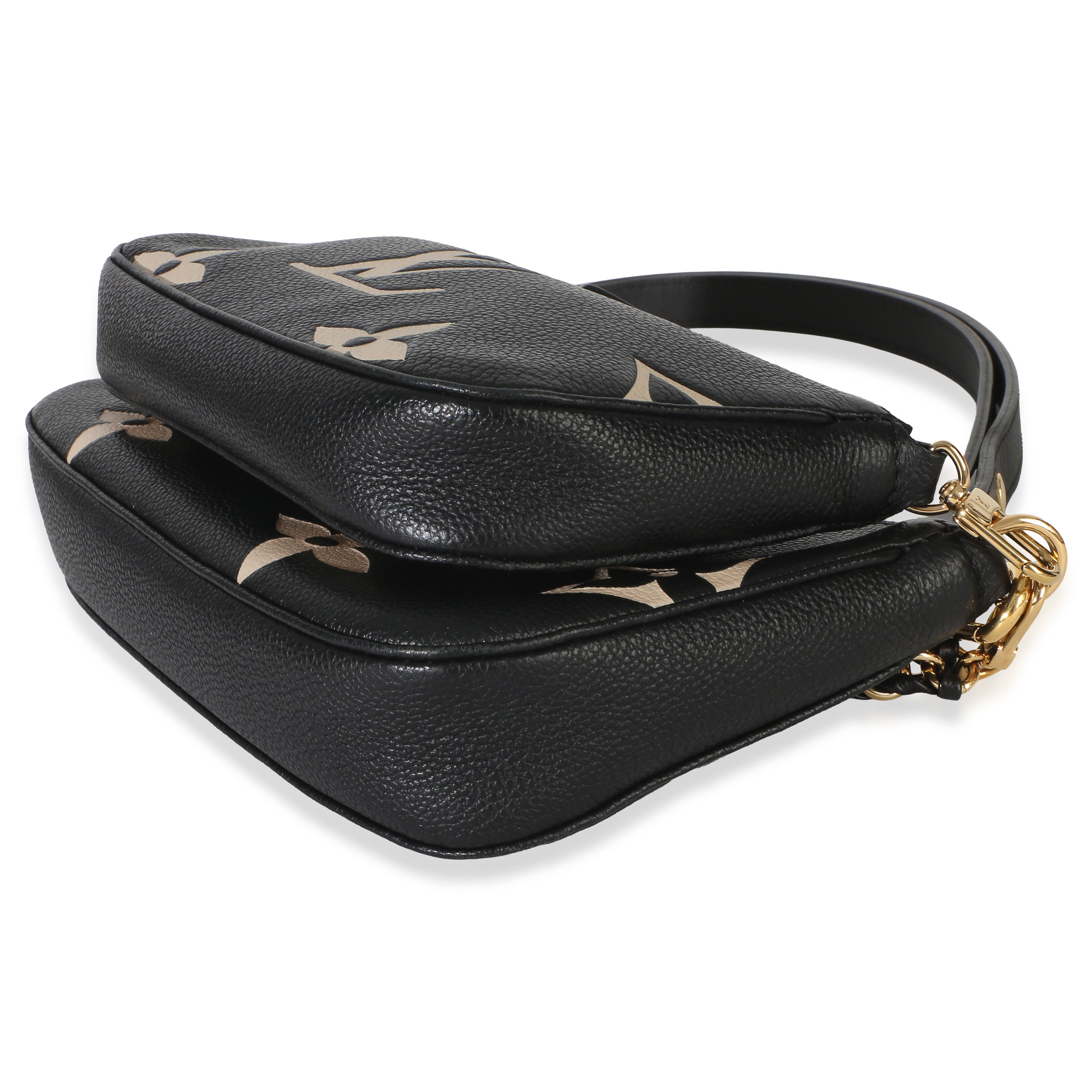 Beige Black Monogram Empreinte Multi Pochette Accessoires