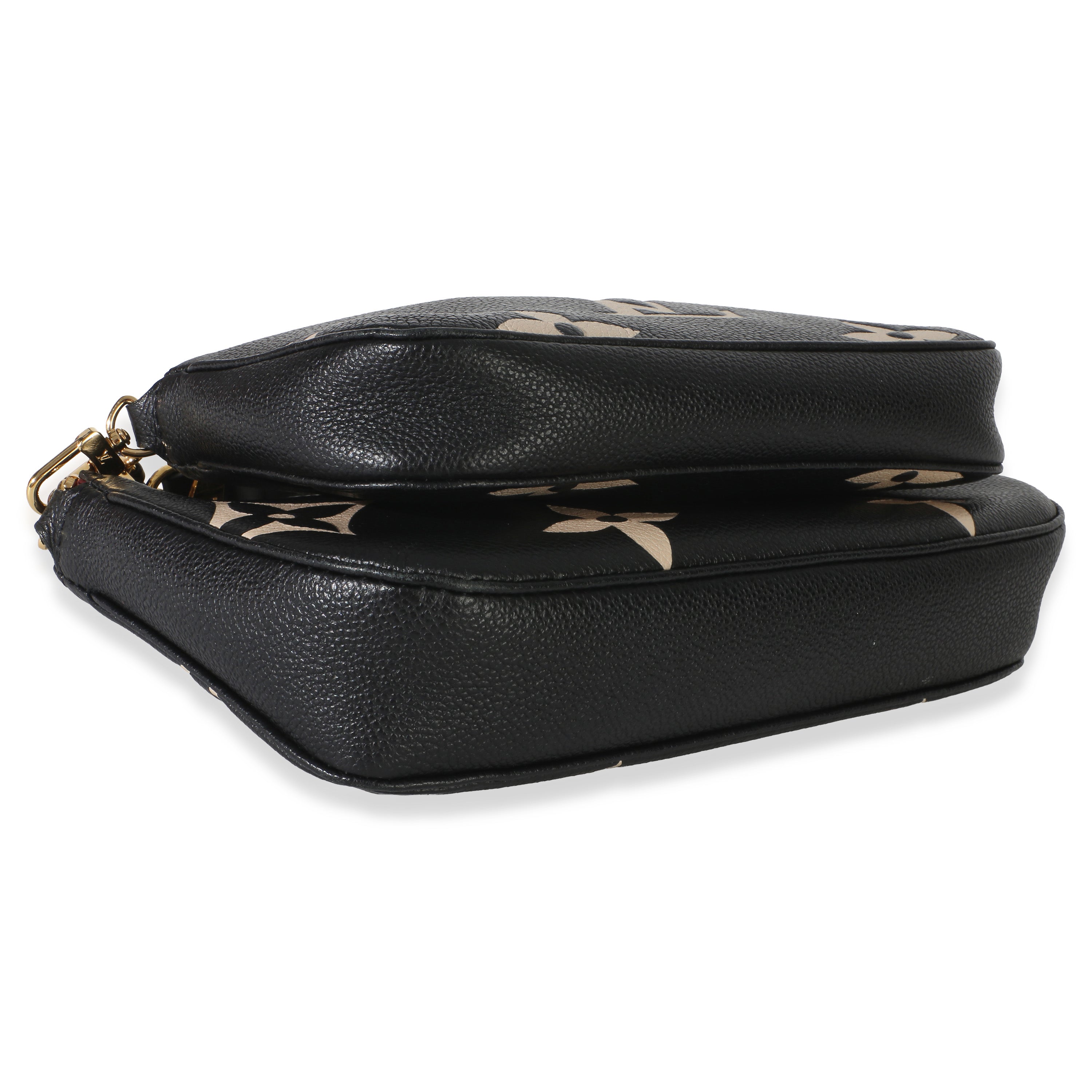 Beige Black Monogram Empreinte Multi Pochette Accessoires