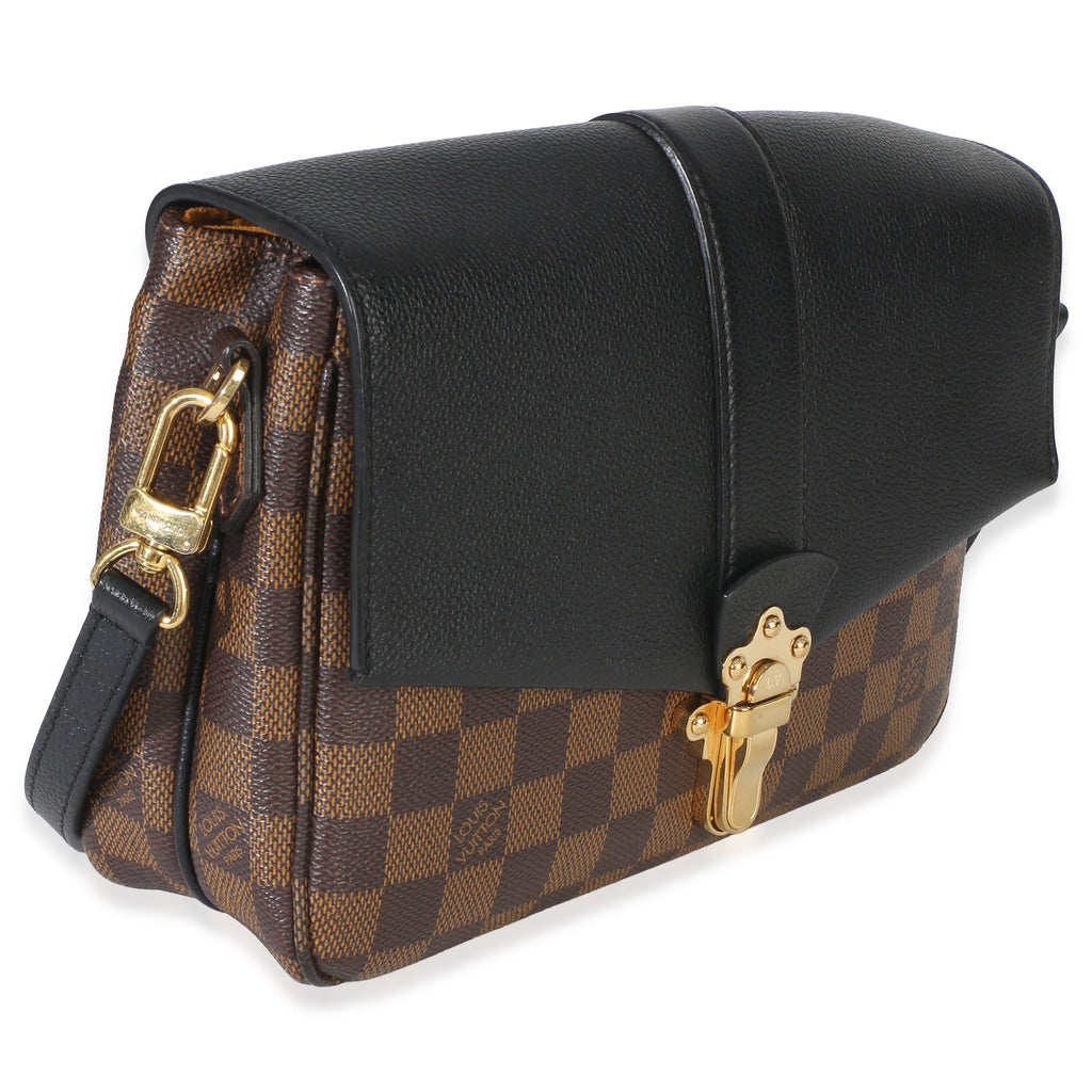 Black Damier Ebene Canvas Clapton PM