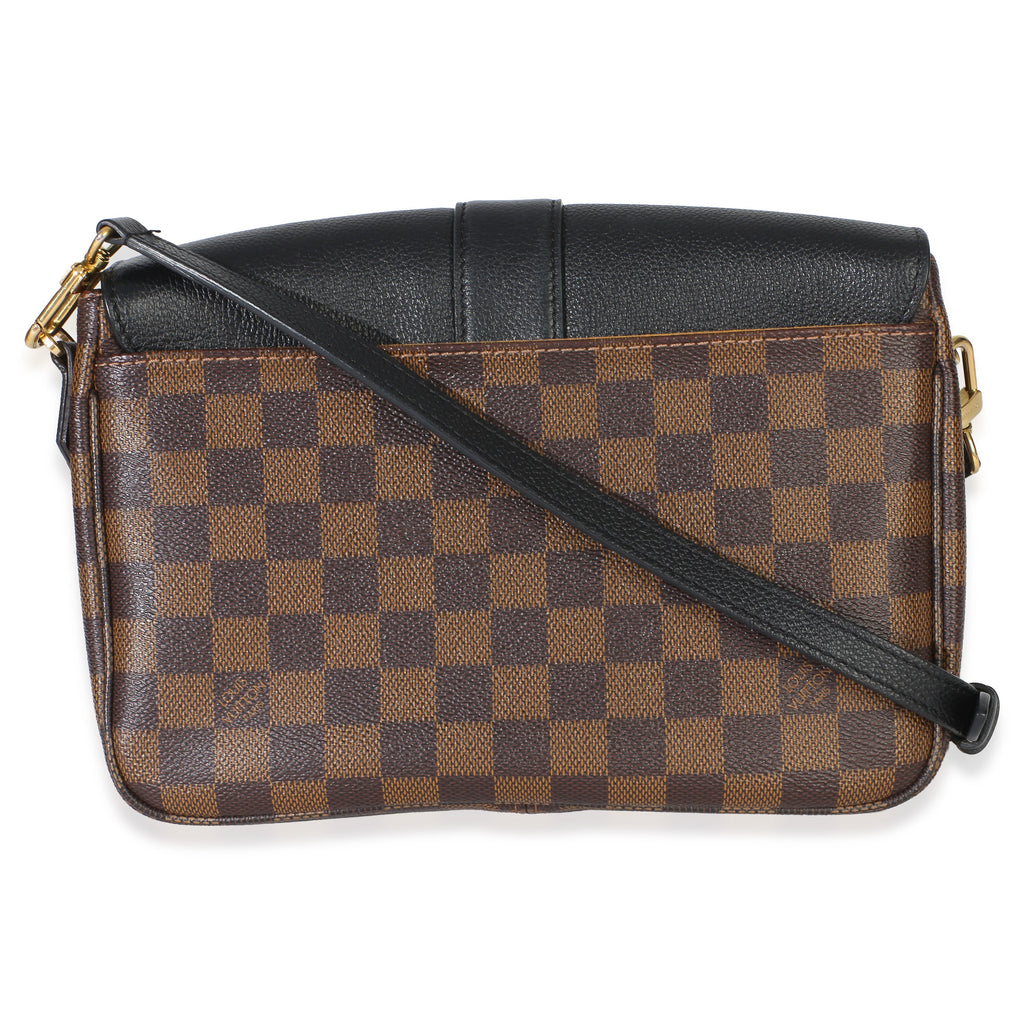 Black Damier Ebene Canvas Clapton PM