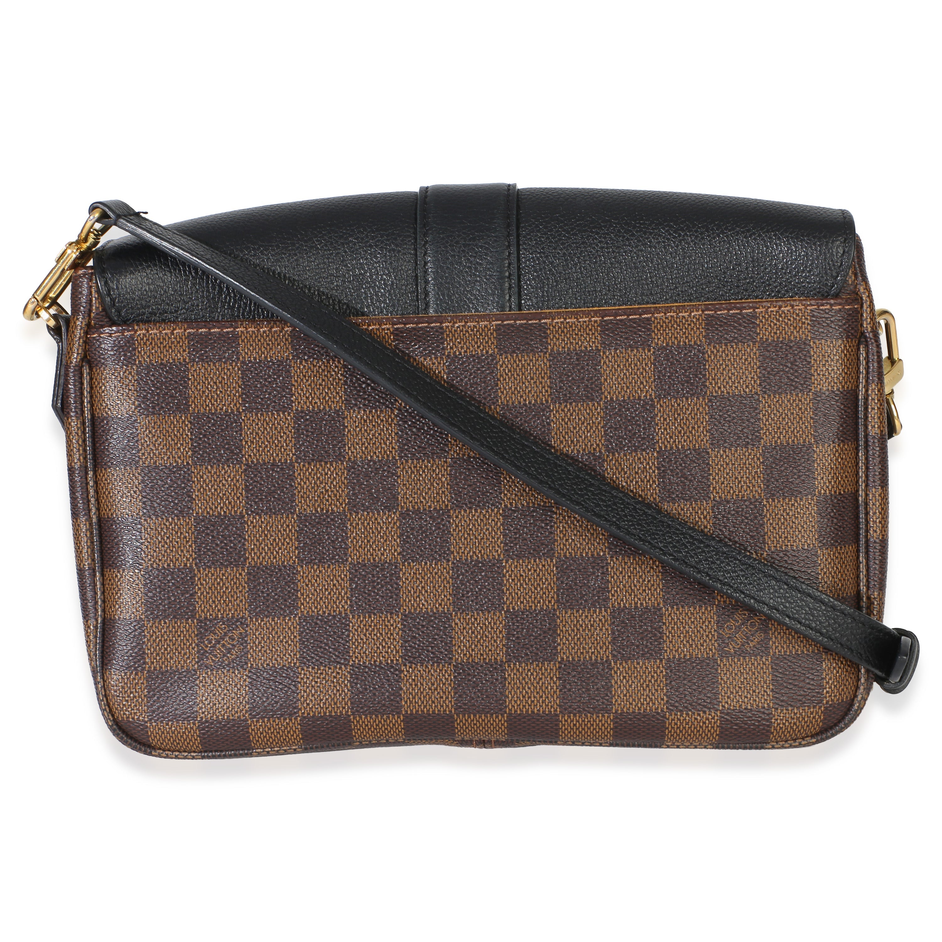 Black Damier Ebene Canvas Clapton PM