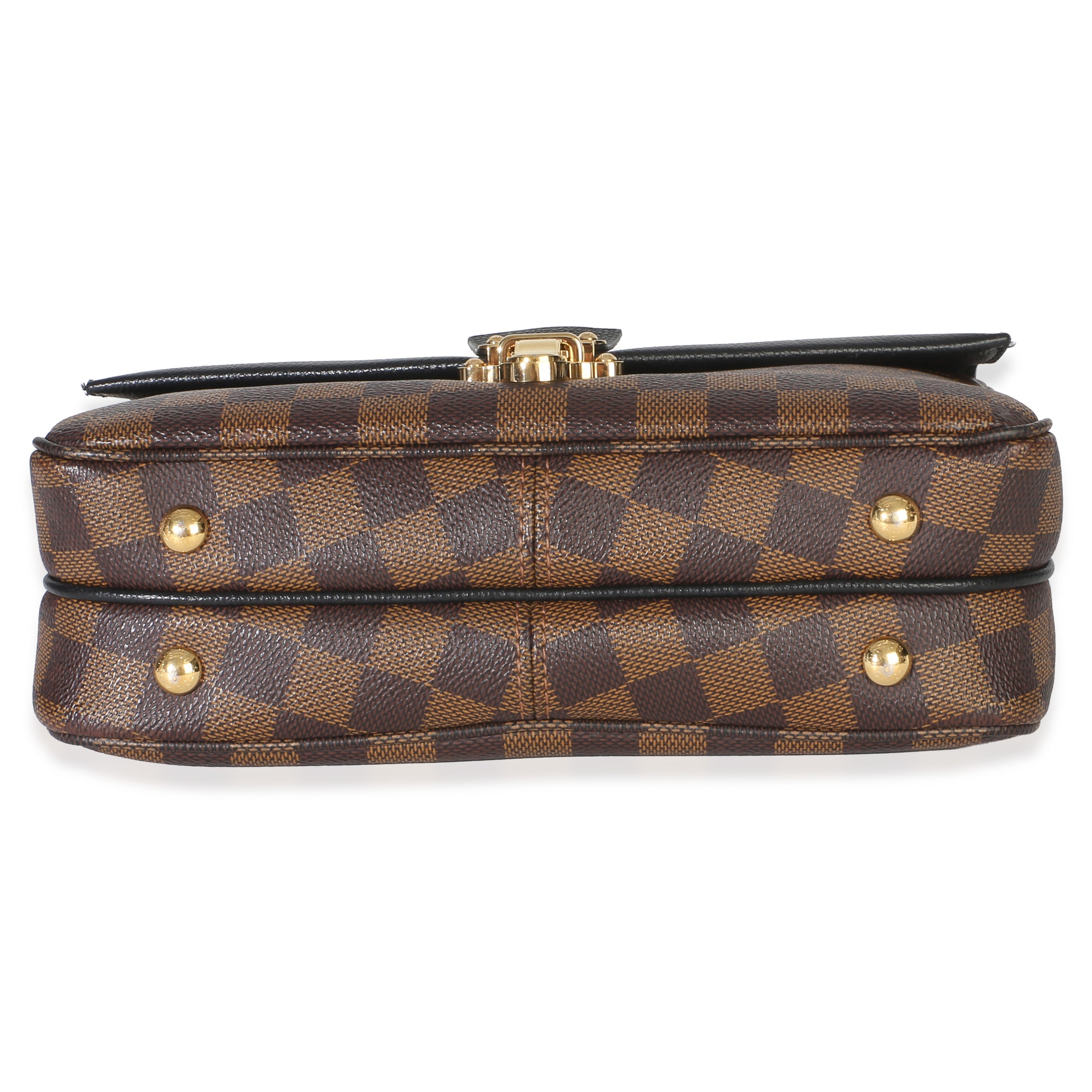 Black Damier Ebene Canvas Clapton PM