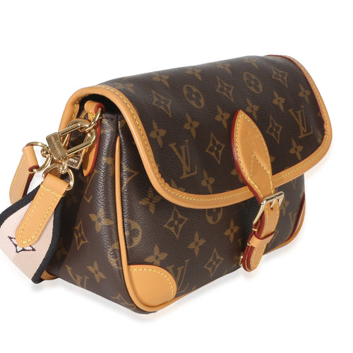 Black Monogram Canvas Diane