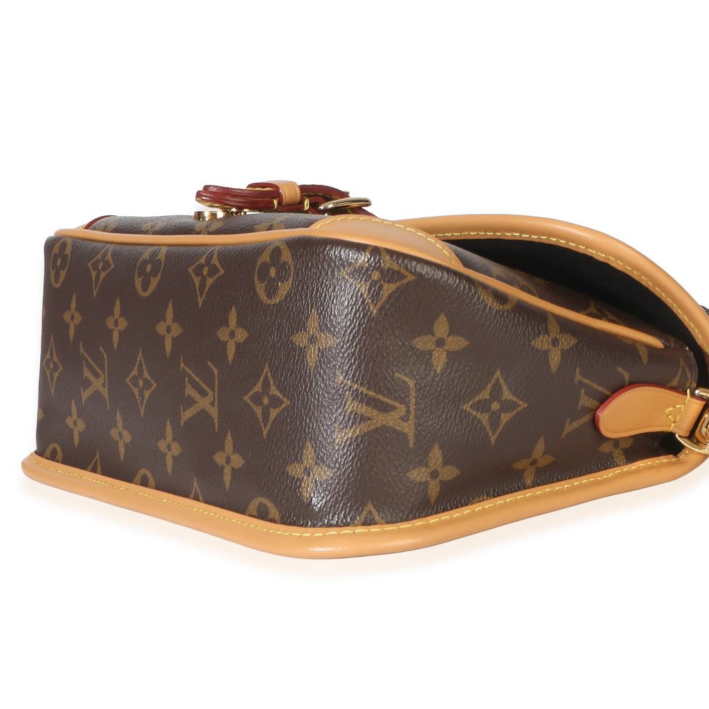 Black Monogram Canvas Diane