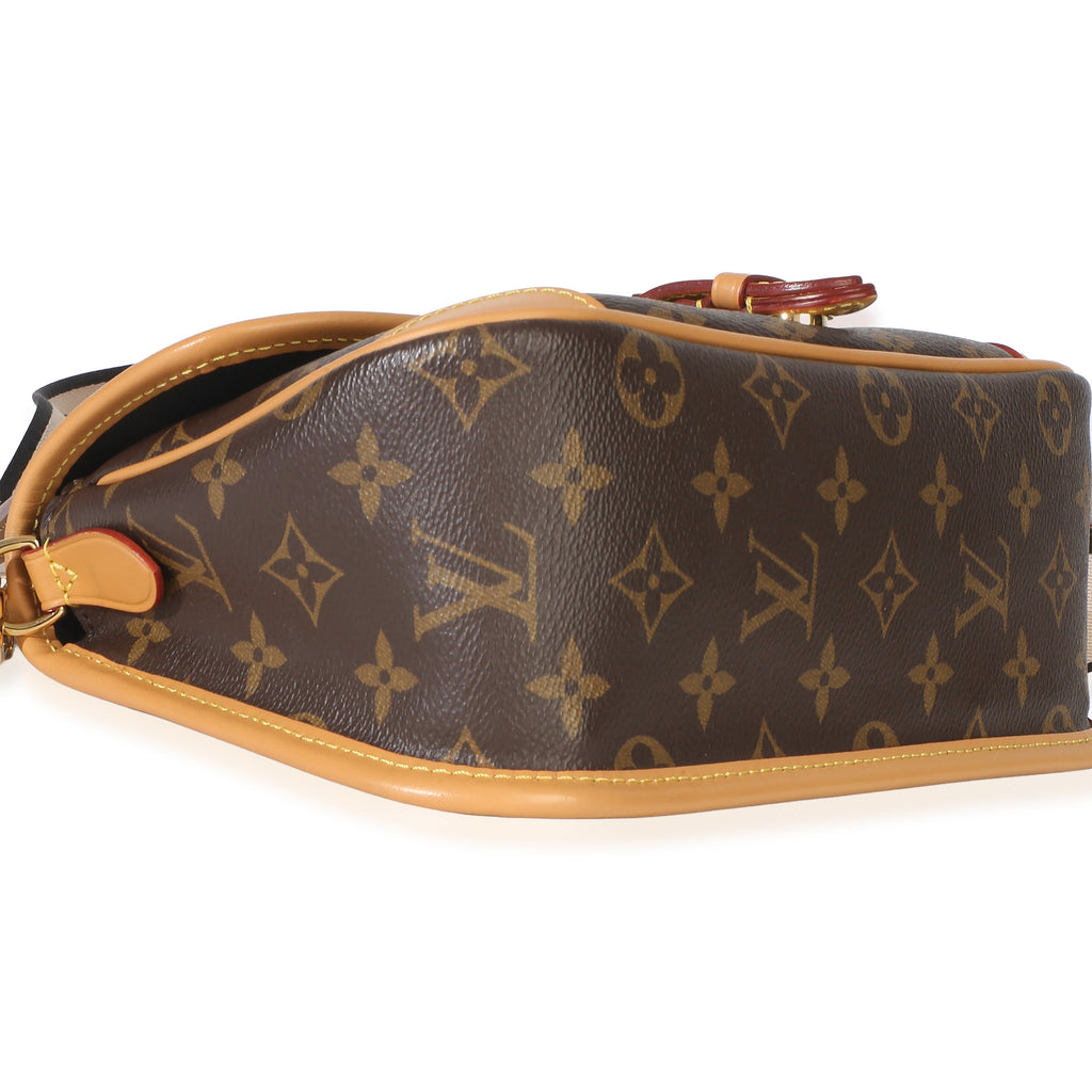 Black Monogram Canvas Diane