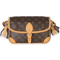 Black Monogram Canvas Diane