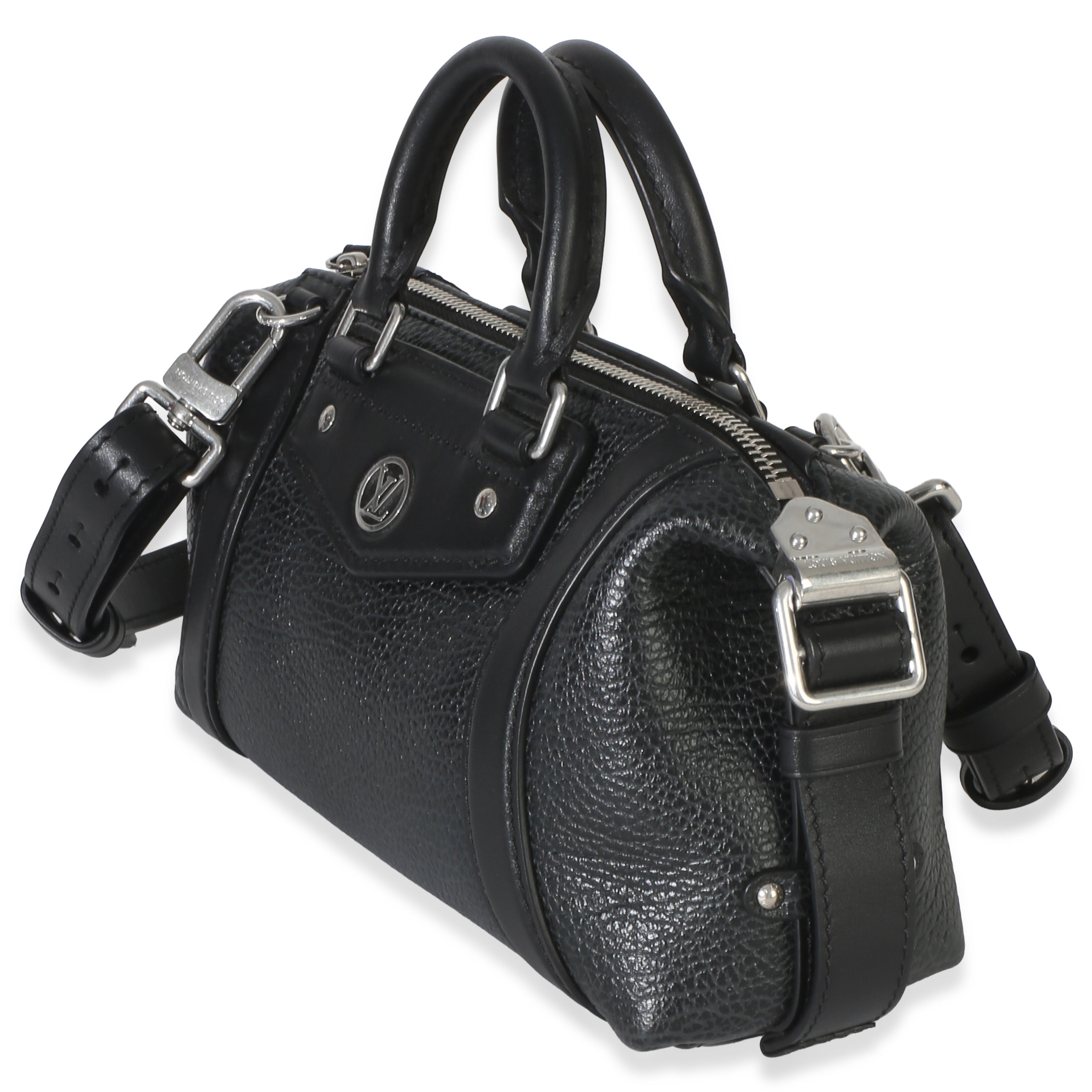 Black Pixel Lambskin LV Biker PM