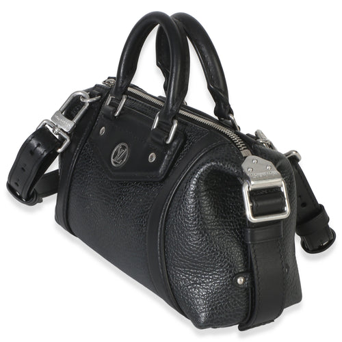 Black Pixel Lambskin LV Biker PM