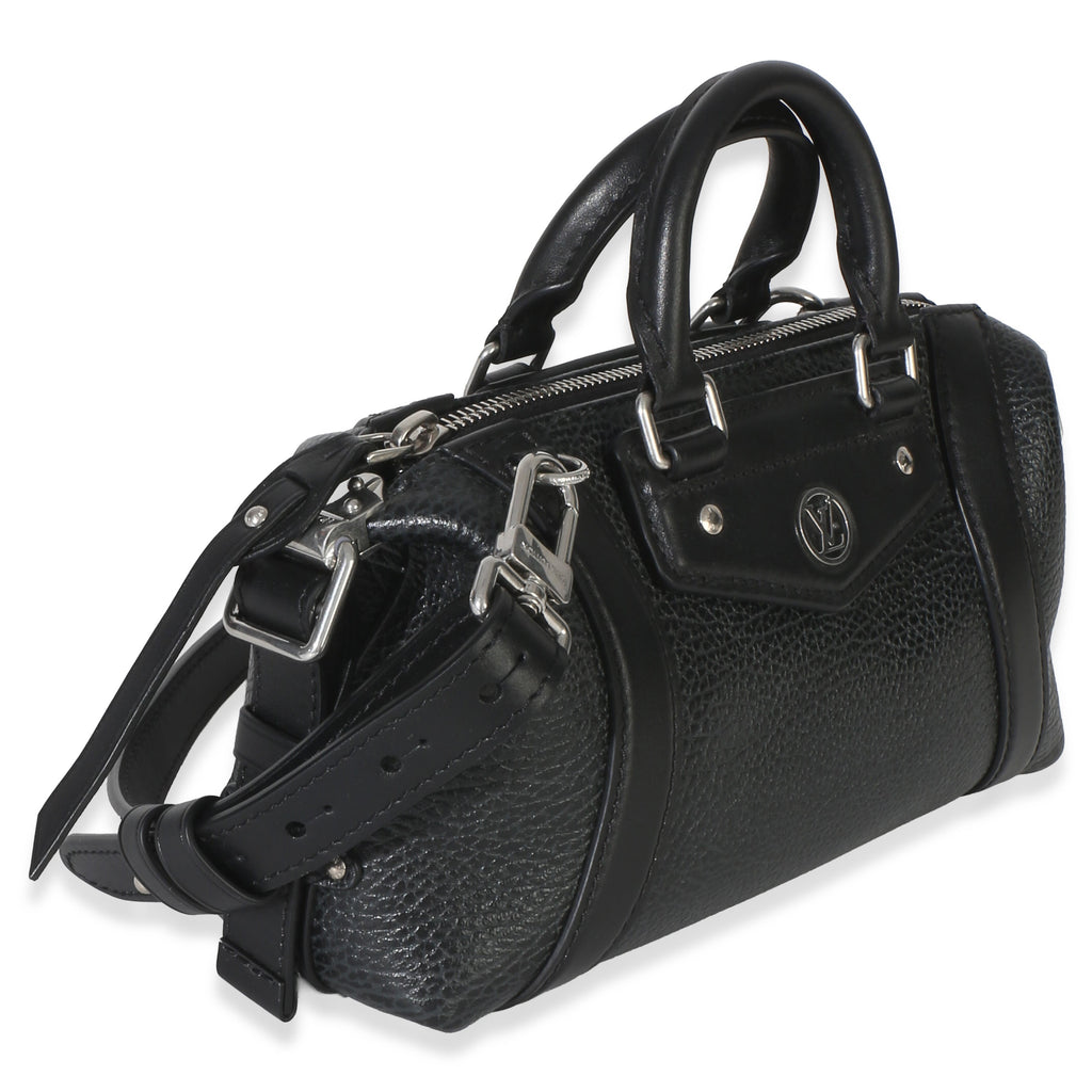 Black Pixel Lambskin LV Biker PM