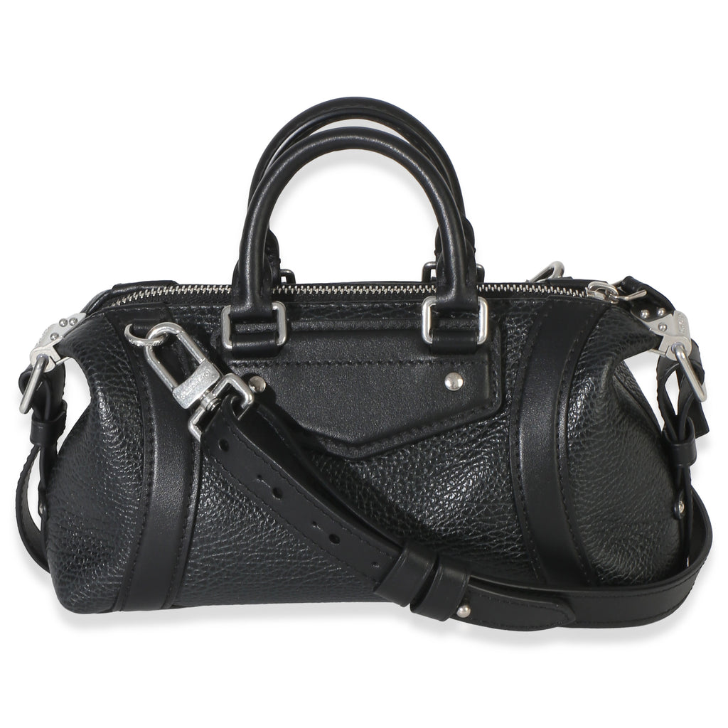 Black Pixel Lambskin LV Biker PM