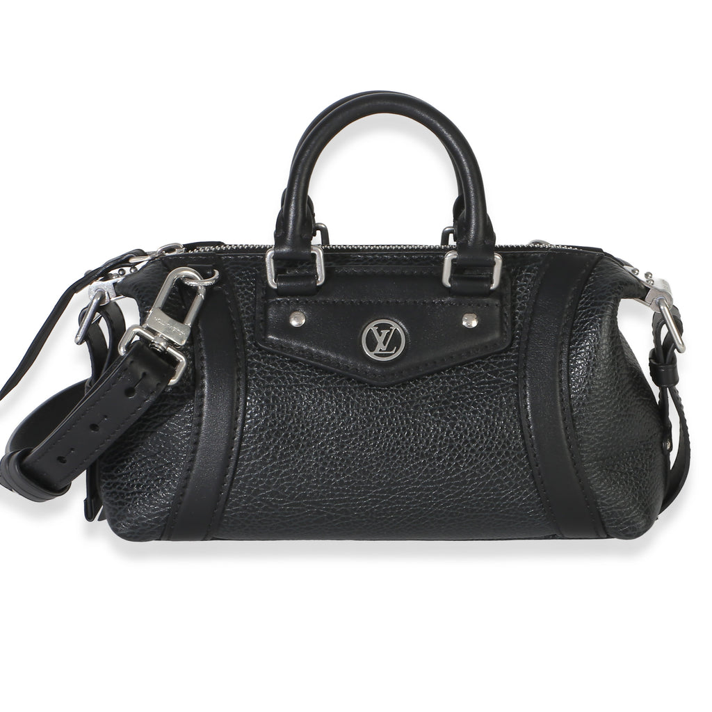 Black Pixel Lambskin LV Biker PM