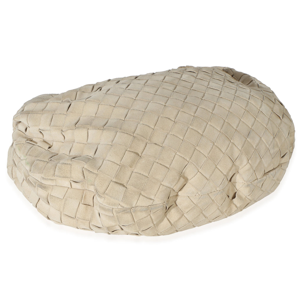 Beige Intrecciato Suede Teen Jodie