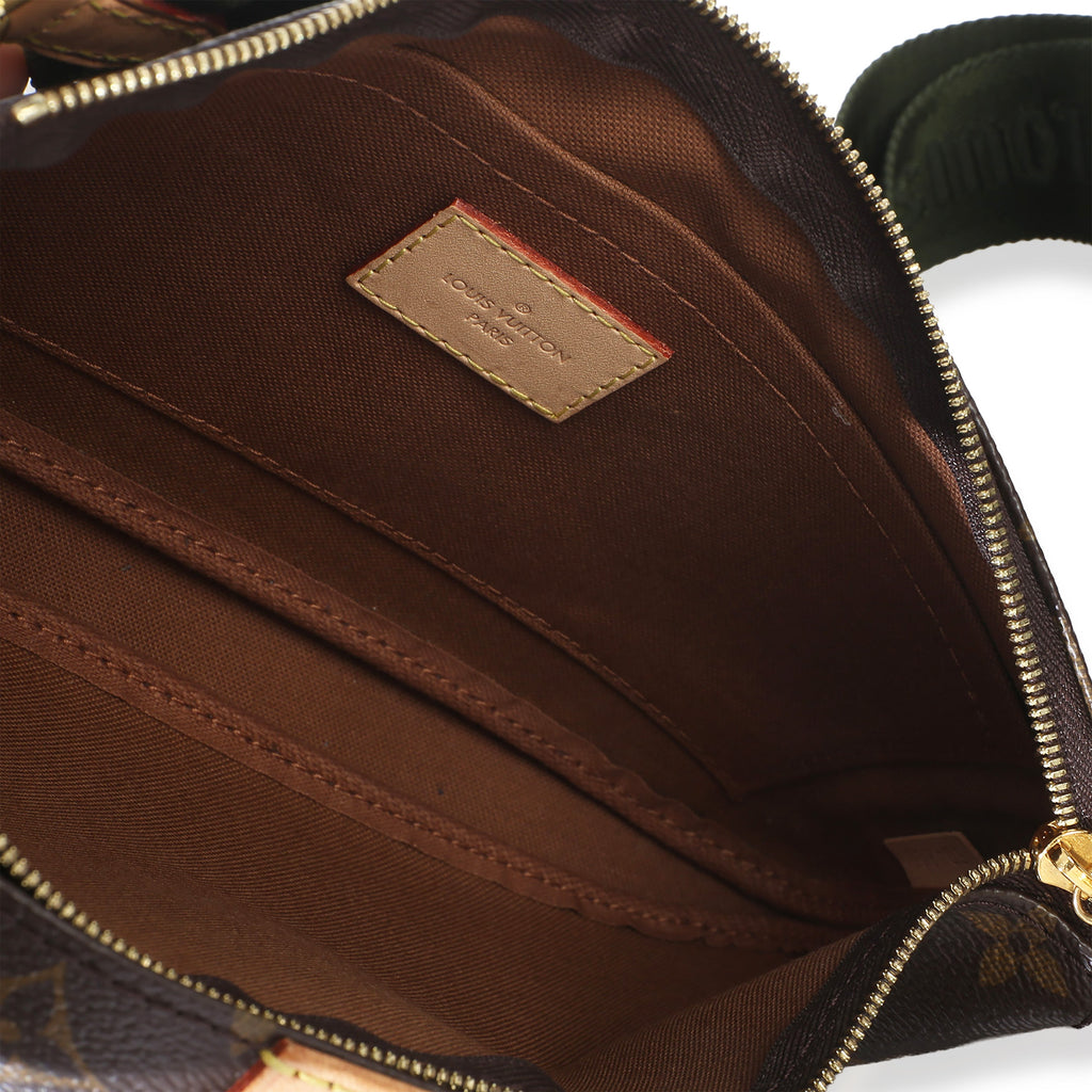 Khaki Monogram Canvas Multi Pochette Accessoires