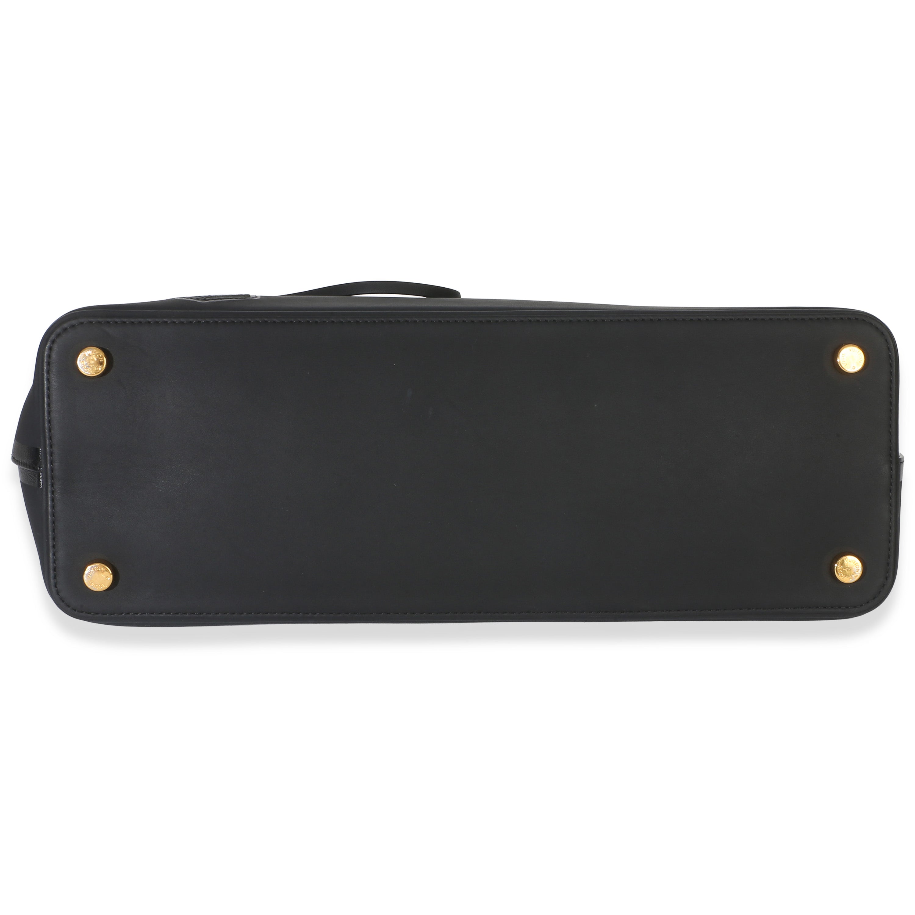Black Calfskin Obsession Lockit East-West Bag