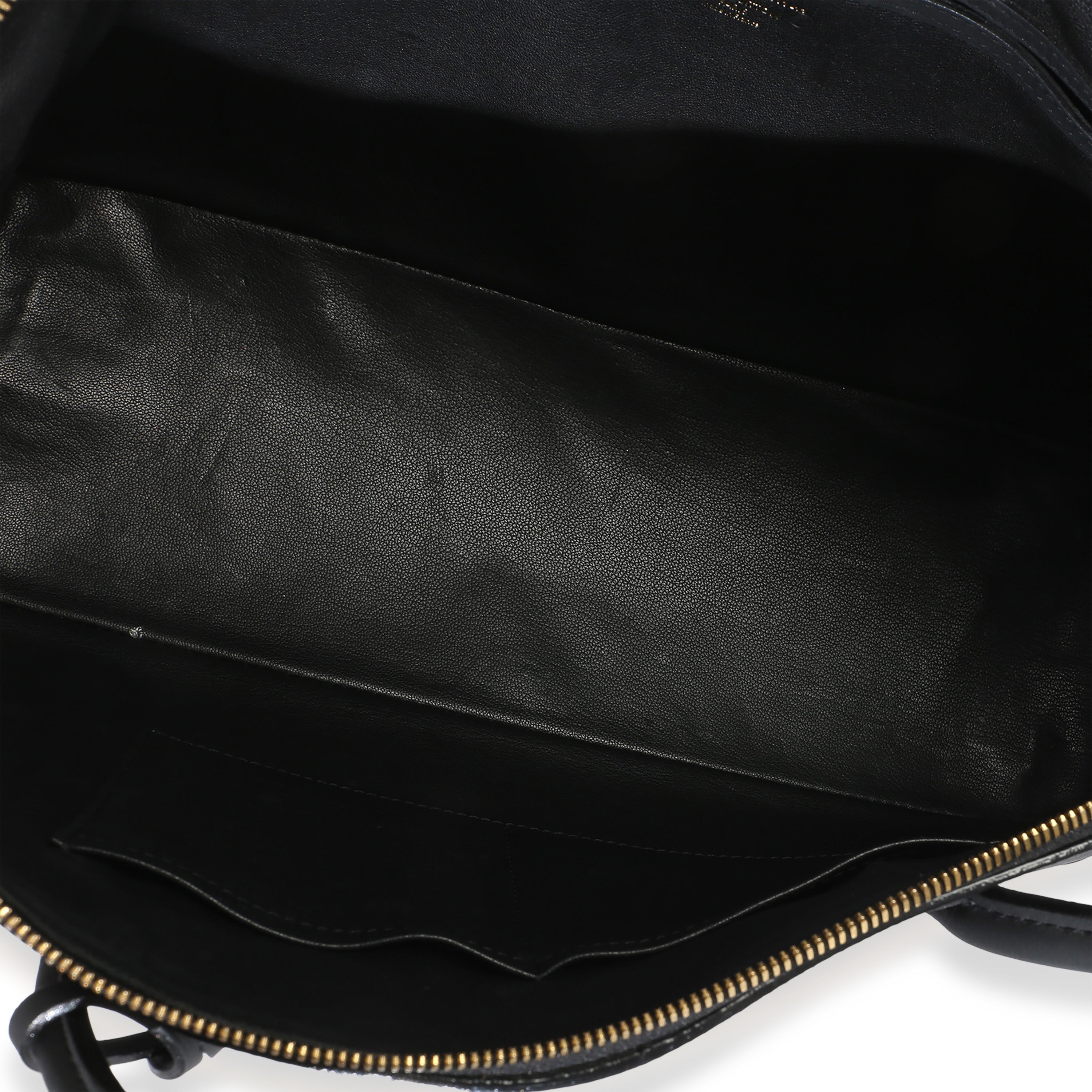 Black Calfskin Obsession Lockit East-West Bag