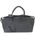 Black Calfskin Obsession Lockit East-West Bag