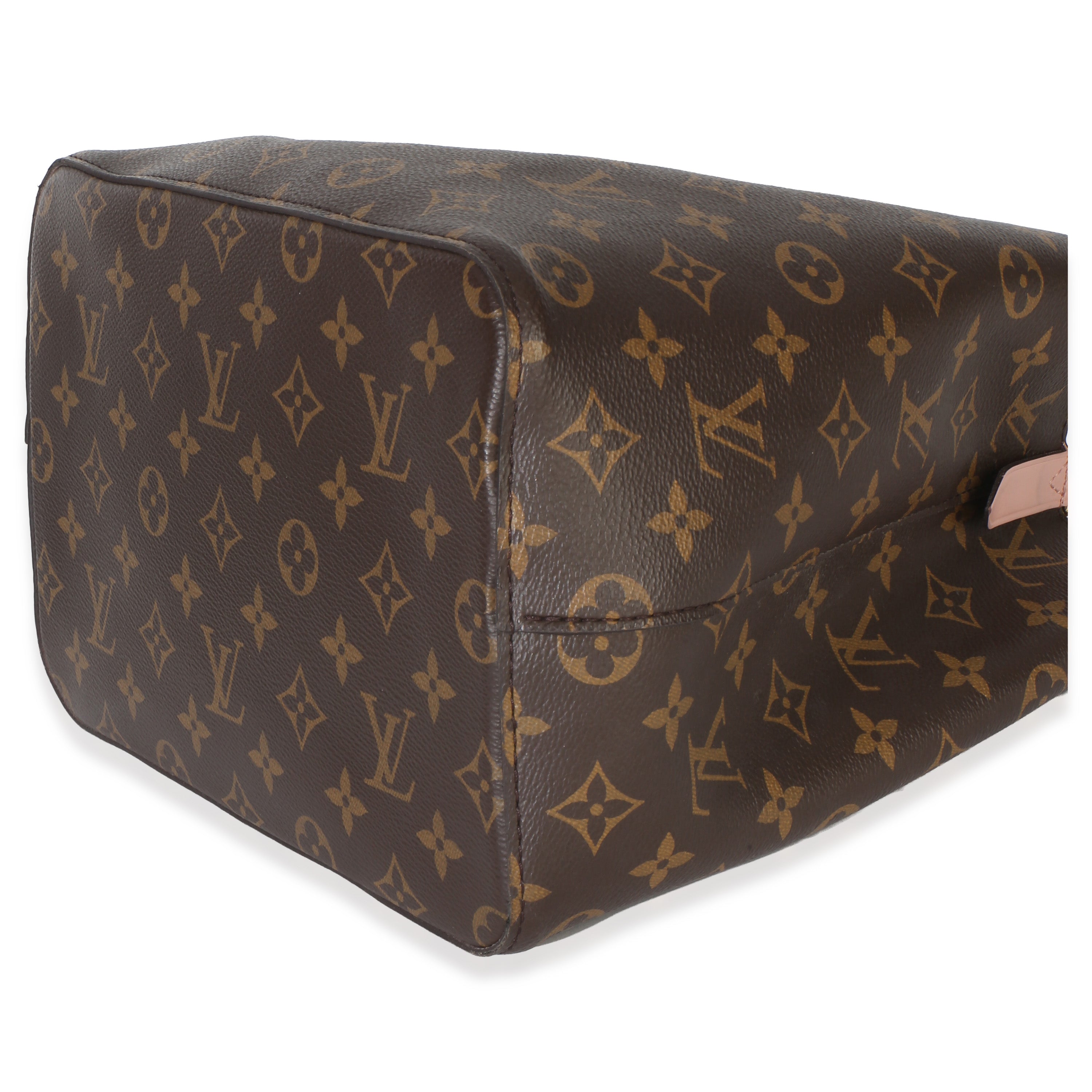 Rose Poudre Monogram Canvas Neonoe MM