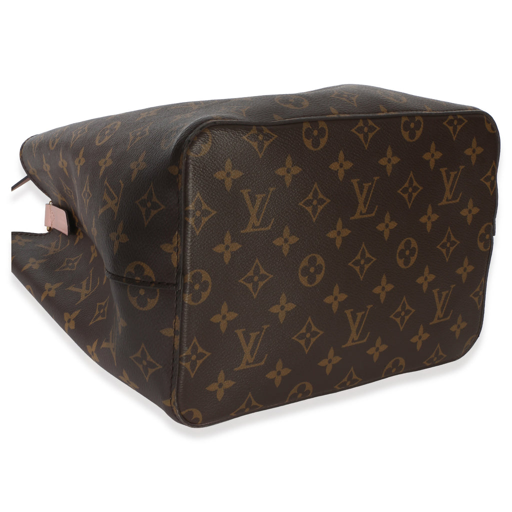 Rose Poudre Monogram Canvas Neonoe MM