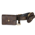 Monogram Canvas Daily Multi Pocket Belt