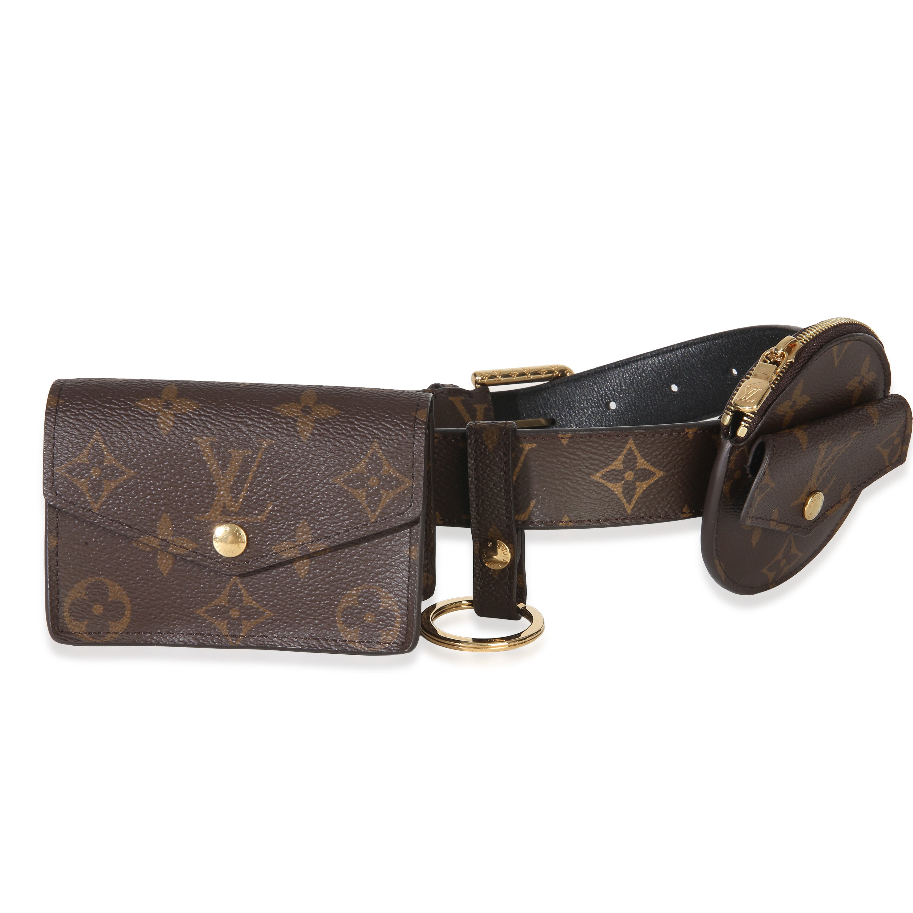 Monogram Canvas Daily Multi Pocket Belt