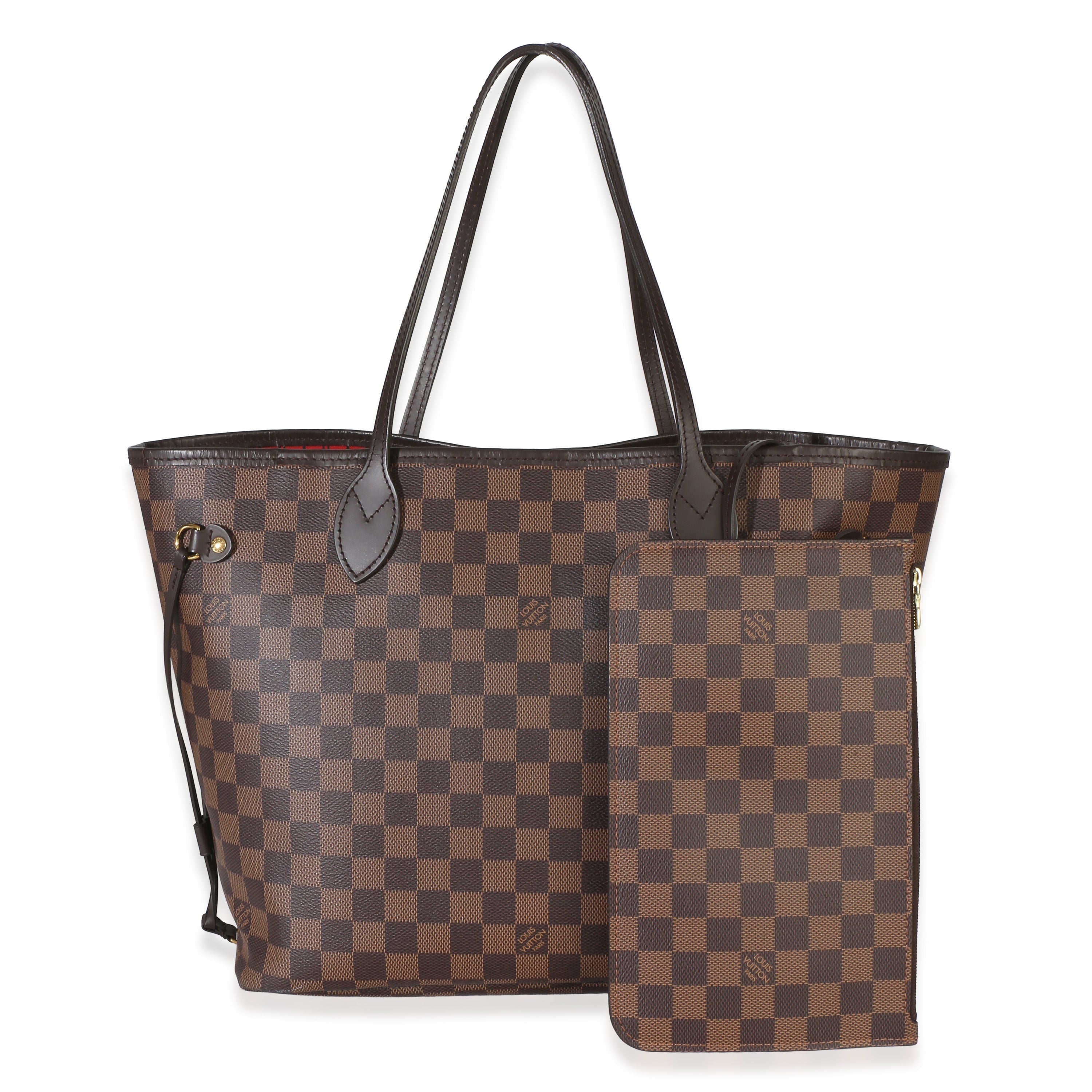 Damier Ebene Canvas Neverfull MM