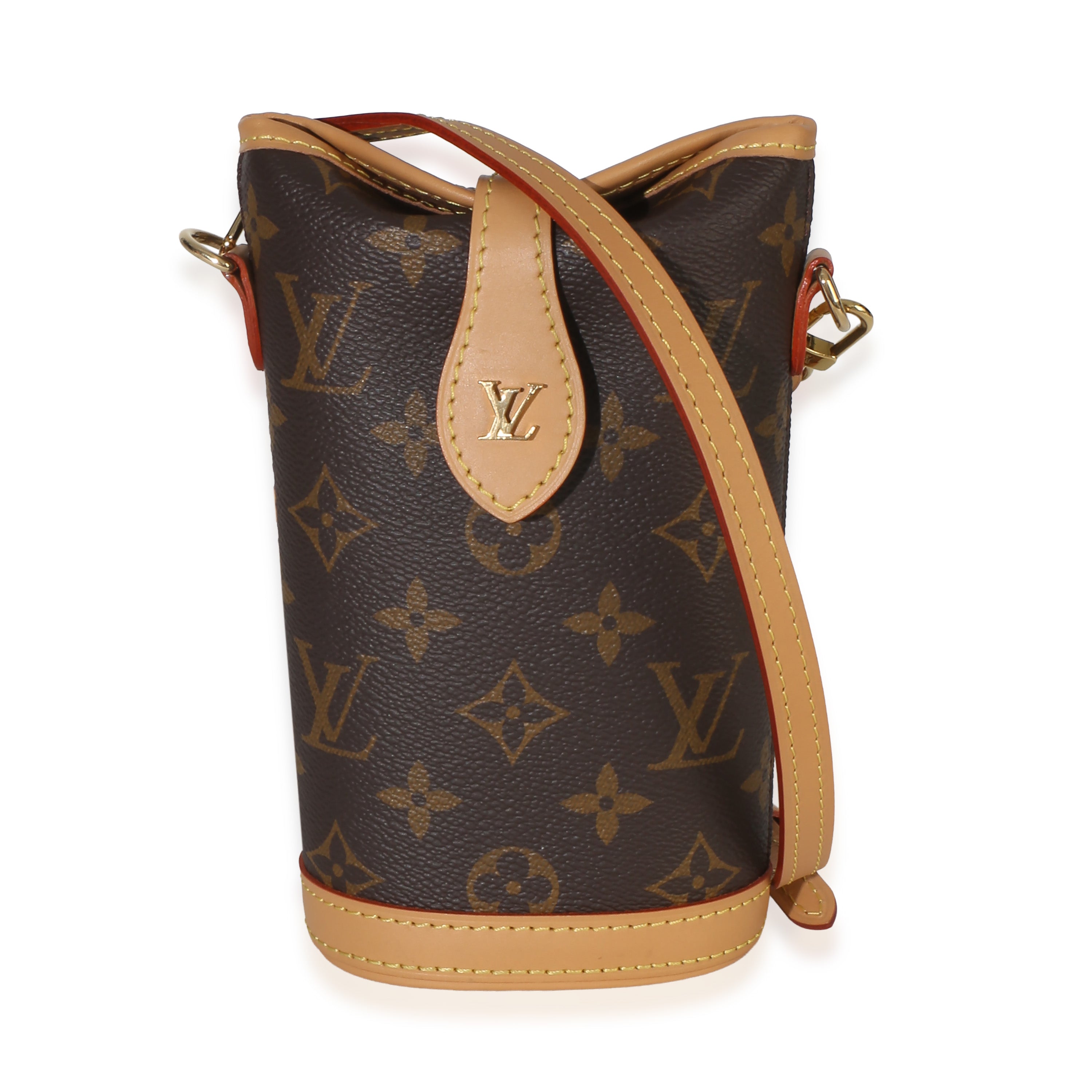 Monogram Canvas Fold Me Pouch