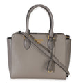 Argilla Saffiano Soft Calfskin Small Top Handle Tote