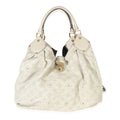 Beige Monogram Mahina XL Hobo