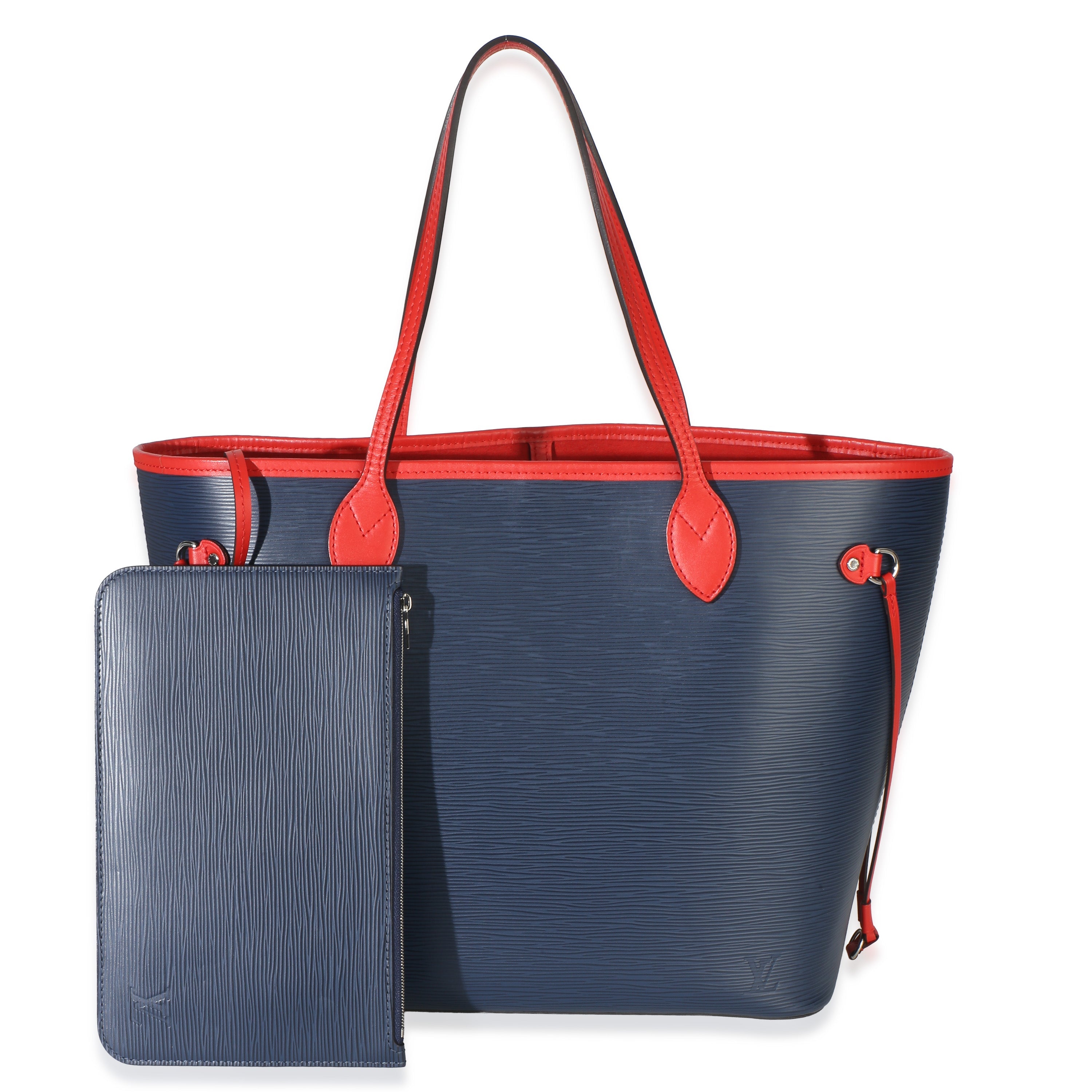 Blue Red Epi Neverfull MM
