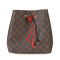 Coquelicot Monogram Canvas Neonoe MM