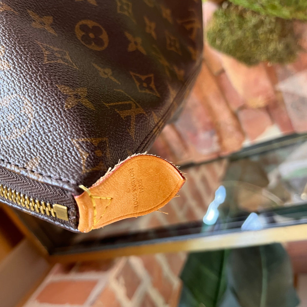 LOUIS VUITTON Iena MM Brown Monogram Canvas Tote