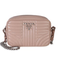 Pink Nappa Impunture Diagramme Small Camera Bag