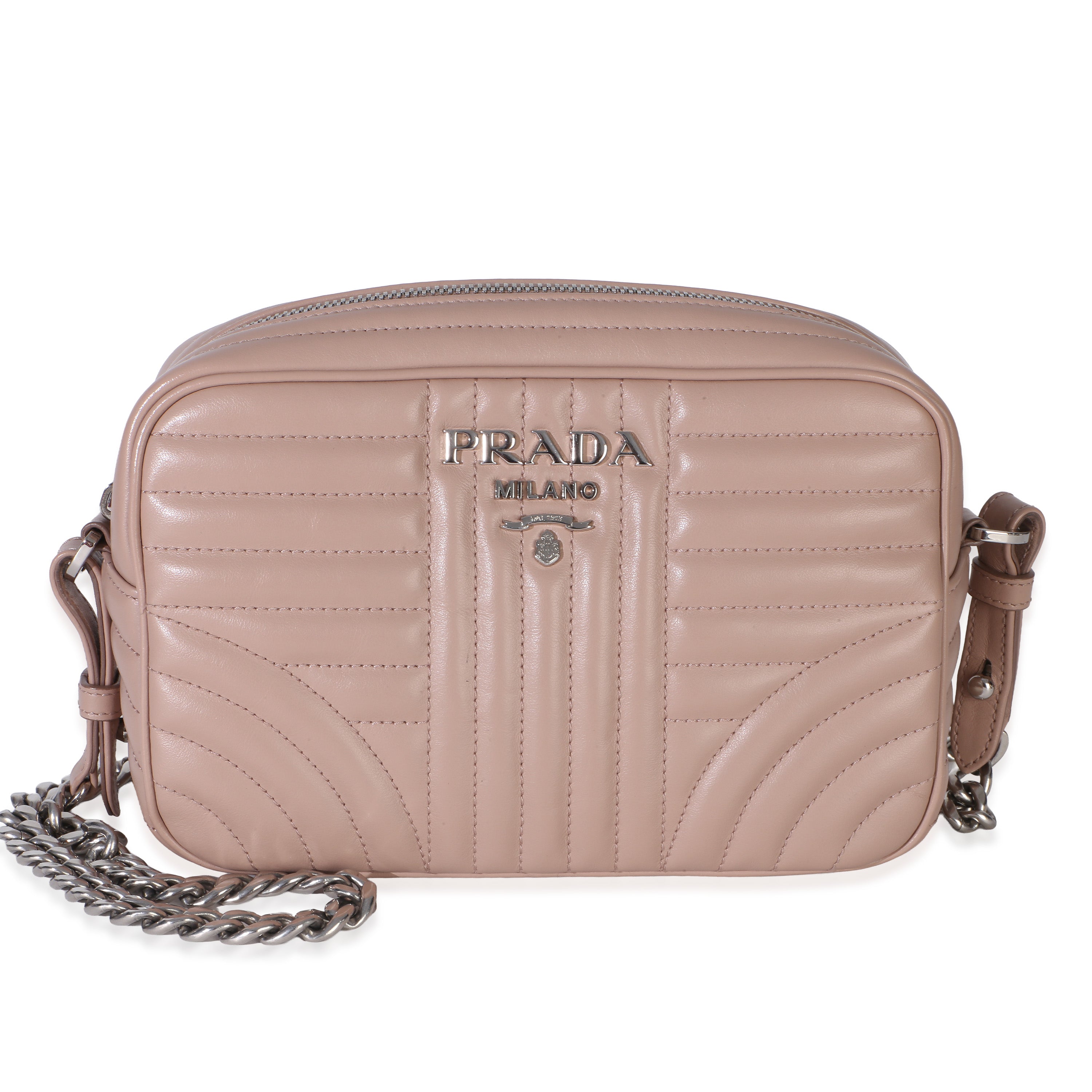 Pink Nappa Impunture Diagramme Small Camera Bag