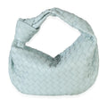 Teal Washed Nappa Intrecciato Teen Jodie