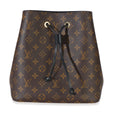 Black Monogram Canvas Neonoe MM