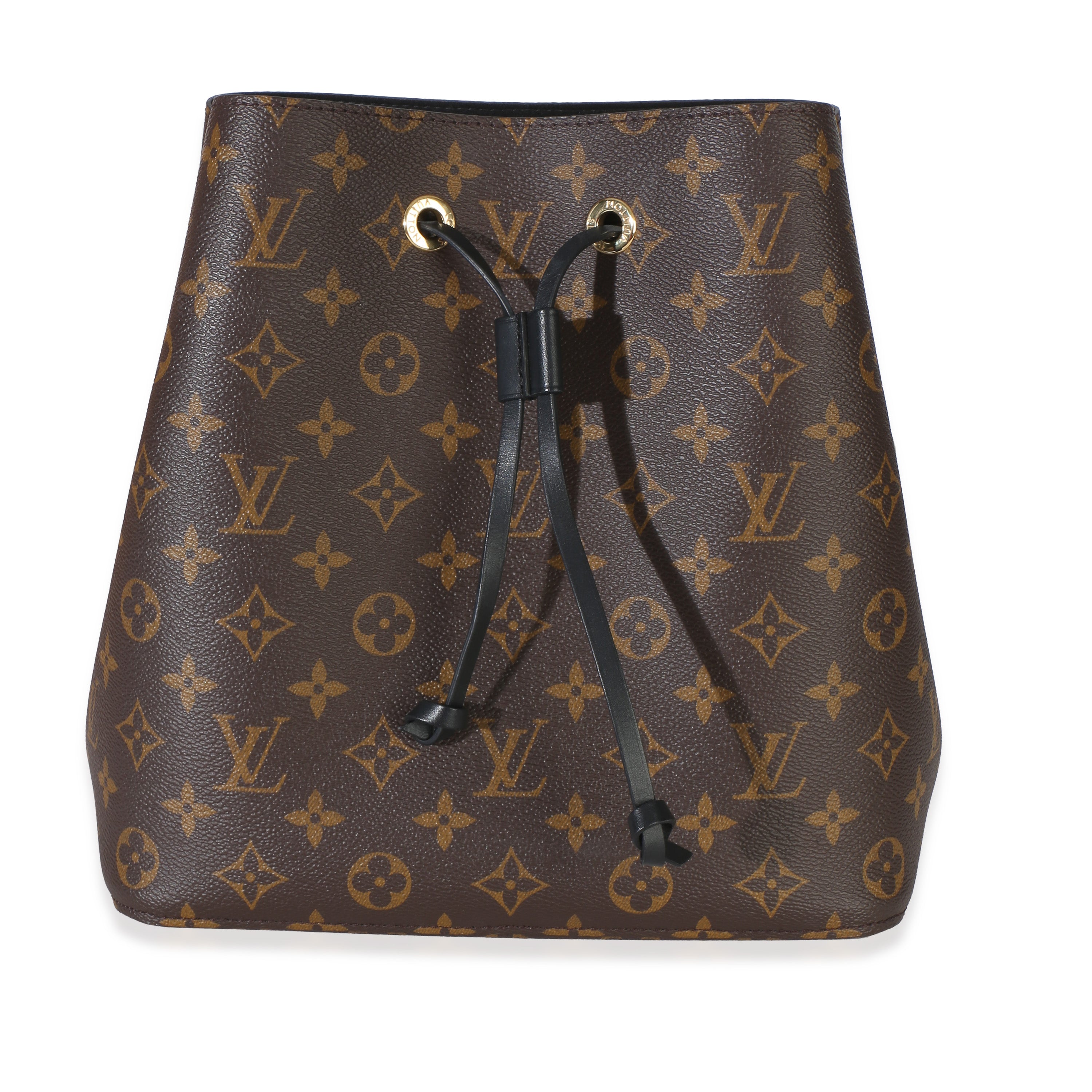 Black Monogram Canvas Neonoe MM