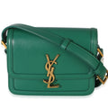 Green Smooth Calfskin Monogram Small Solferino Satchel