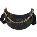 Black Calfskin Bubblegram Over The Moon