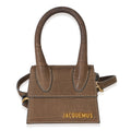Brown Suede Croc Embossed Le Chiquito