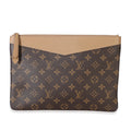 Monogram Canvas Daily Pouch Sesame