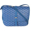 Sky Blue Goyardine Canvas Belvedere II MM