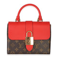 Coquelicot Monogram Canvas Locky BB