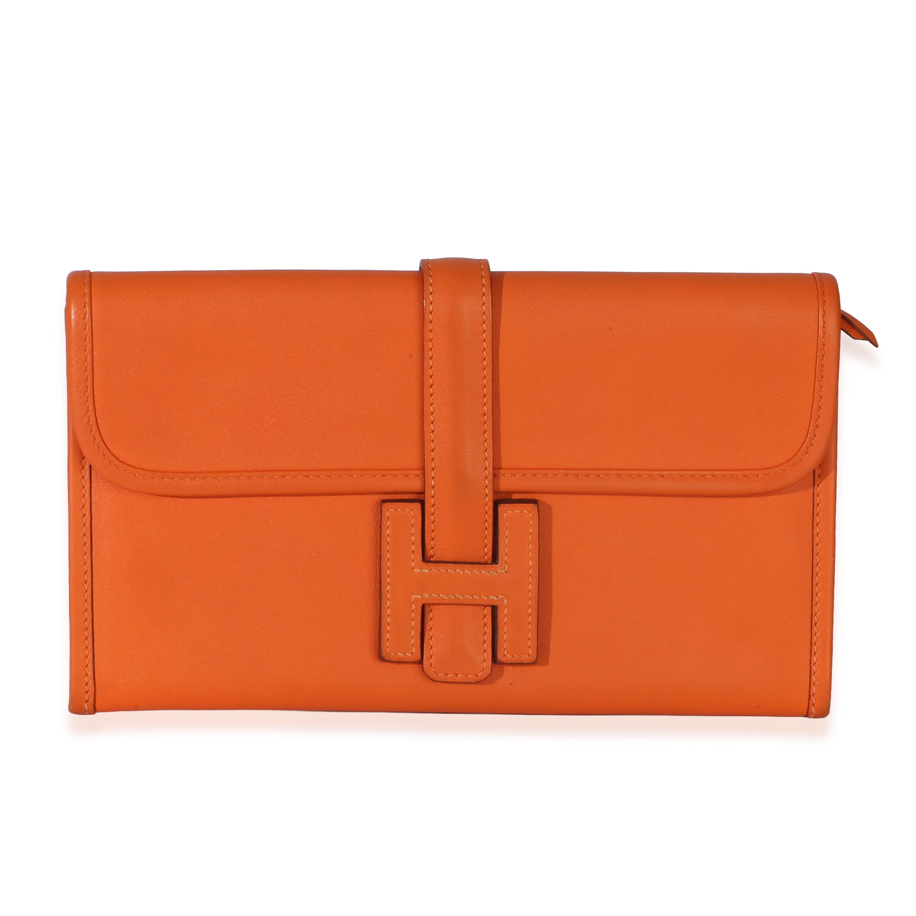 Orange Swift Jige Duo Mini Clutch