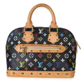 Black Multicolore Monogram Canvas Alma PM