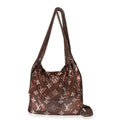 Bronze Monogram Mesh Metal Frances