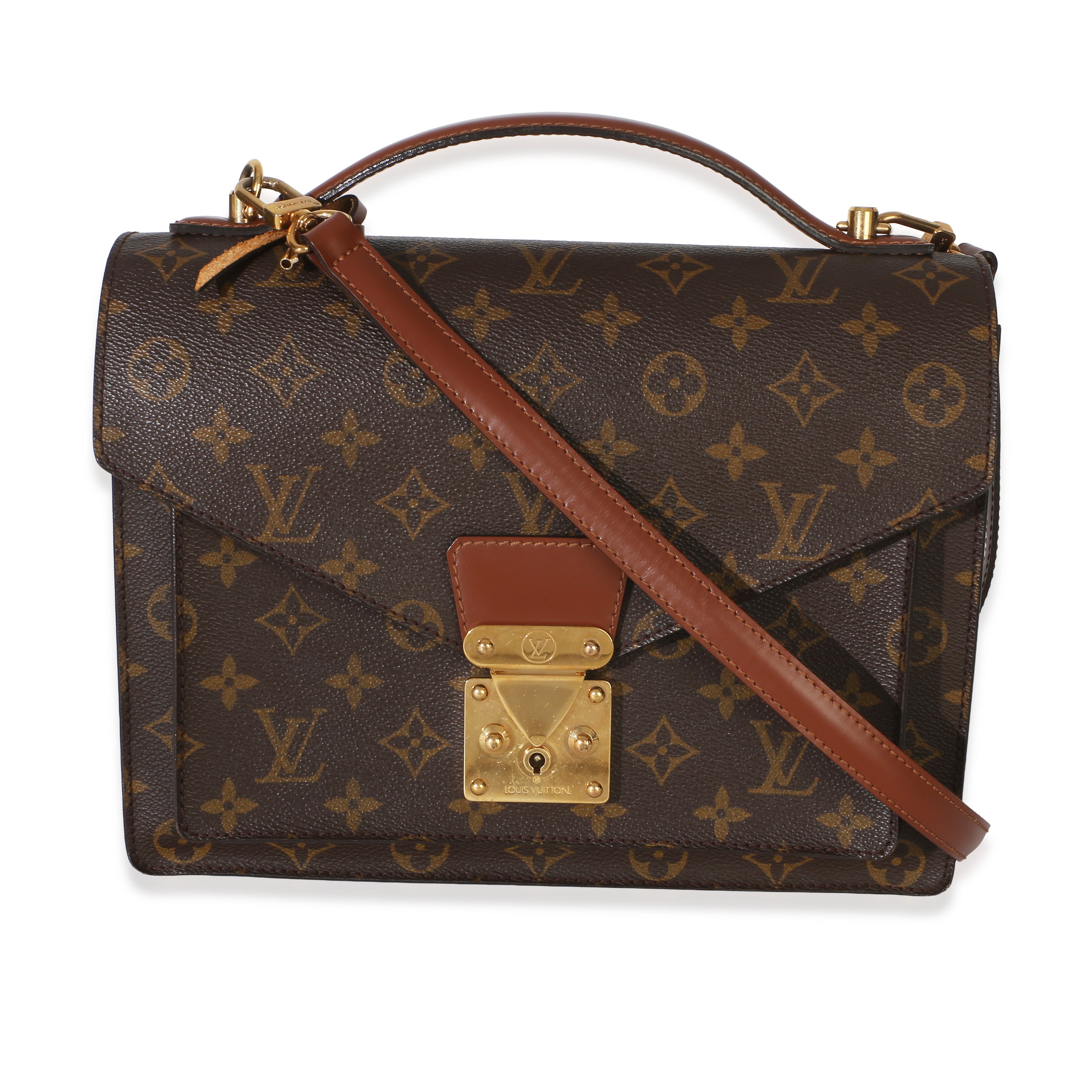 Monogram Canvas Calfskin Concorde