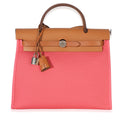 Rose Azalee Natural Vache Hunter Toile Herbag Zip 31 PM PHW