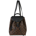 Black Monogram Canvas Montsouris PM NM